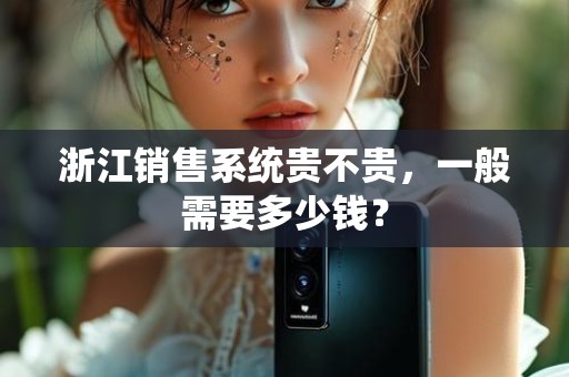 浙江销售系统贵不贵，一般需要多少钱？