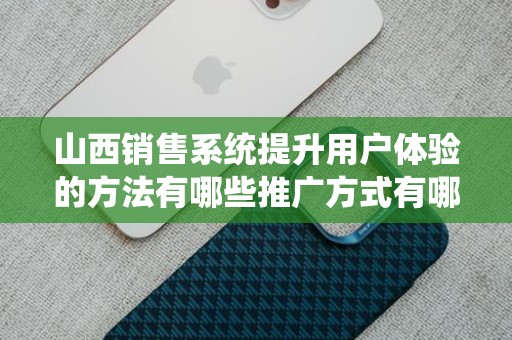山西销售系统提升用户体验的方法有哪些推广方式有哪些