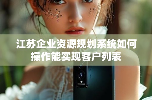 江苏企业资源规划系统如何操作能实现客户列表