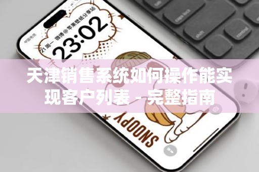 天津销售系统如何操作能实现客户列表 - 完整指南